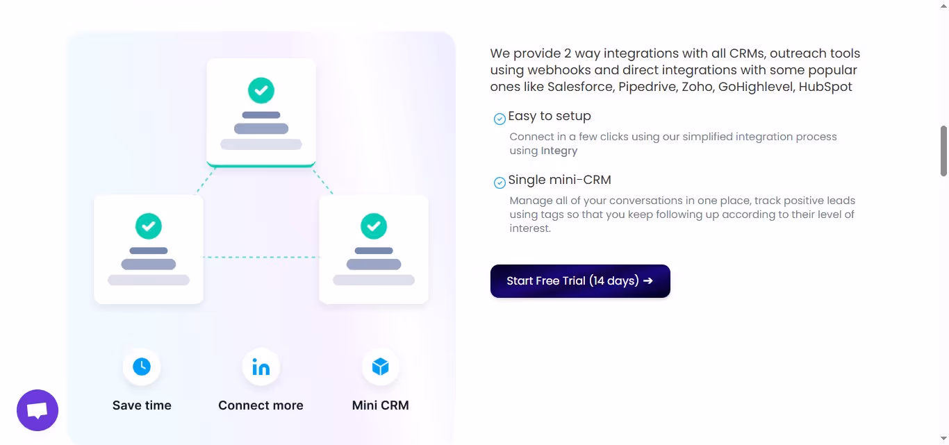 SalesRobot integrations