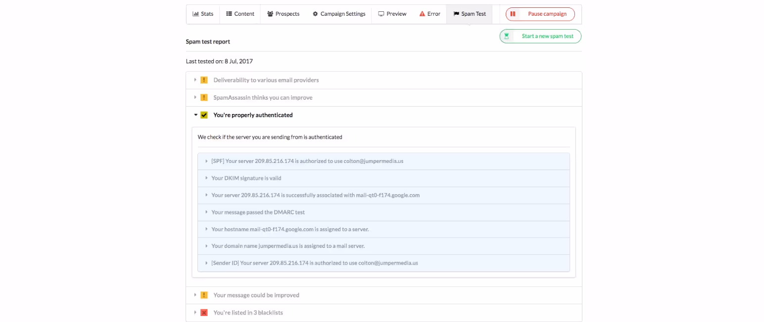 Smartreach security features