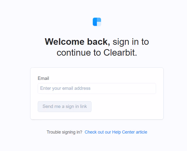 clearbit pricing