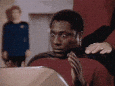 Star Trek man going insane from spam