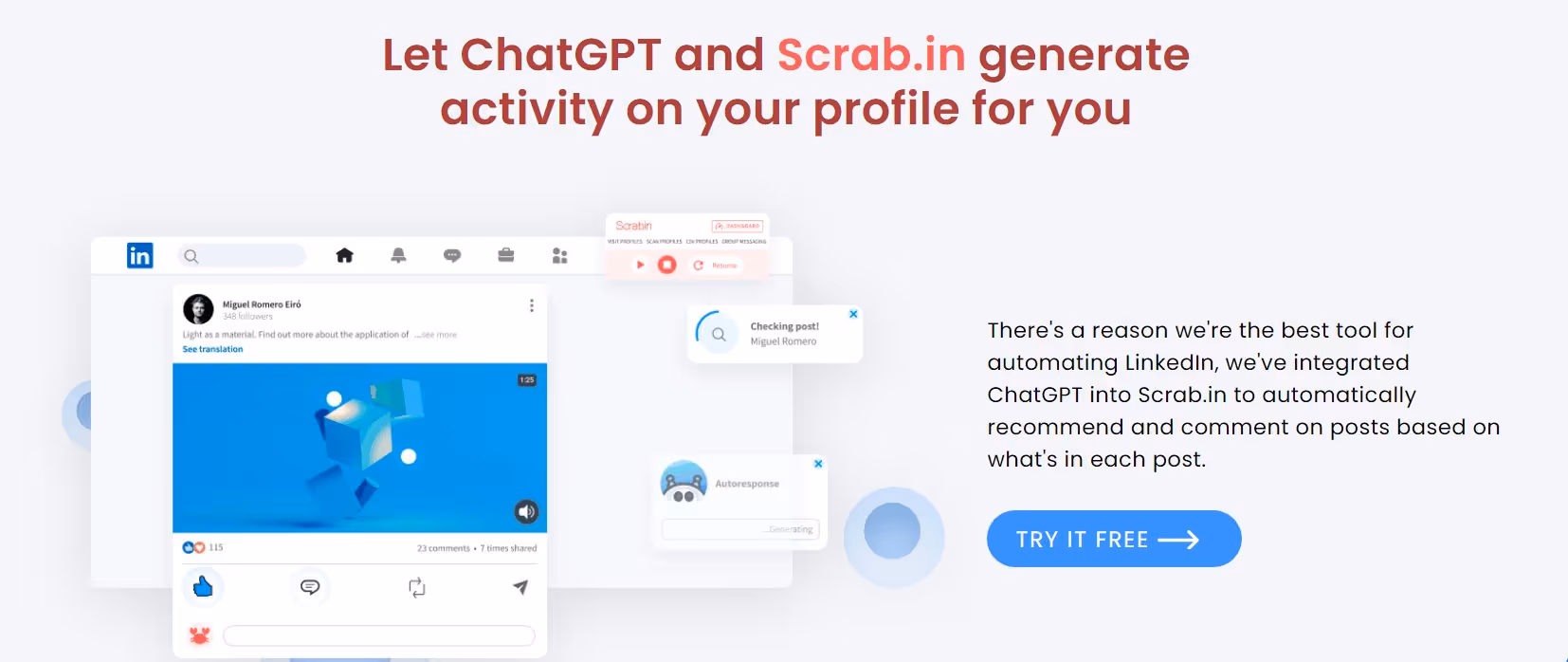 Scrabin and ChatGPT integration screenshot