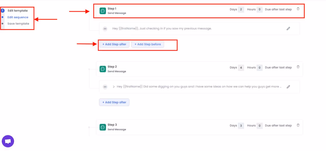 Salesrobot seqence can be edited even after the campaign goes live