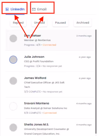 Salesrobot smart inbox