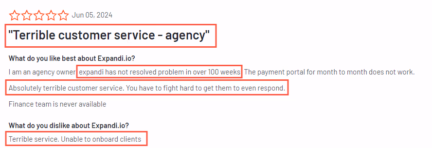 expandi review on G2