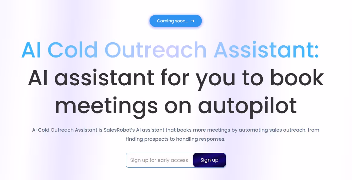 AI Cold Outreach assistant 