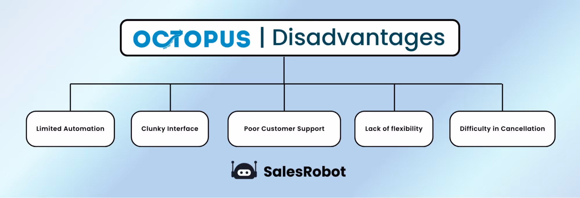 Octopus CRM disadvantages