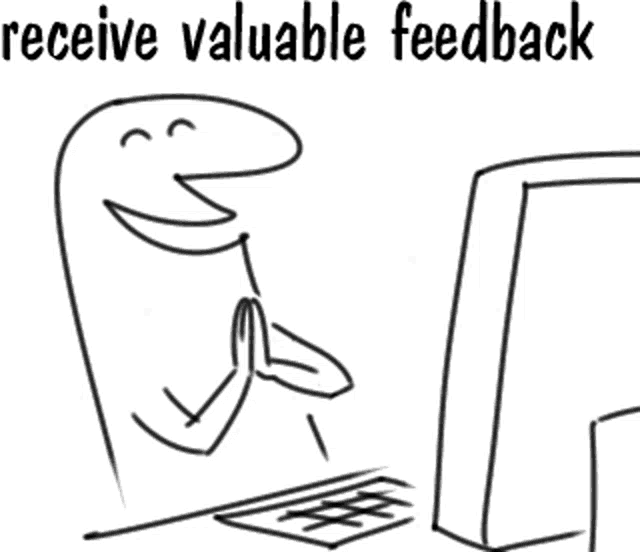Receive Valuable Feedback gif