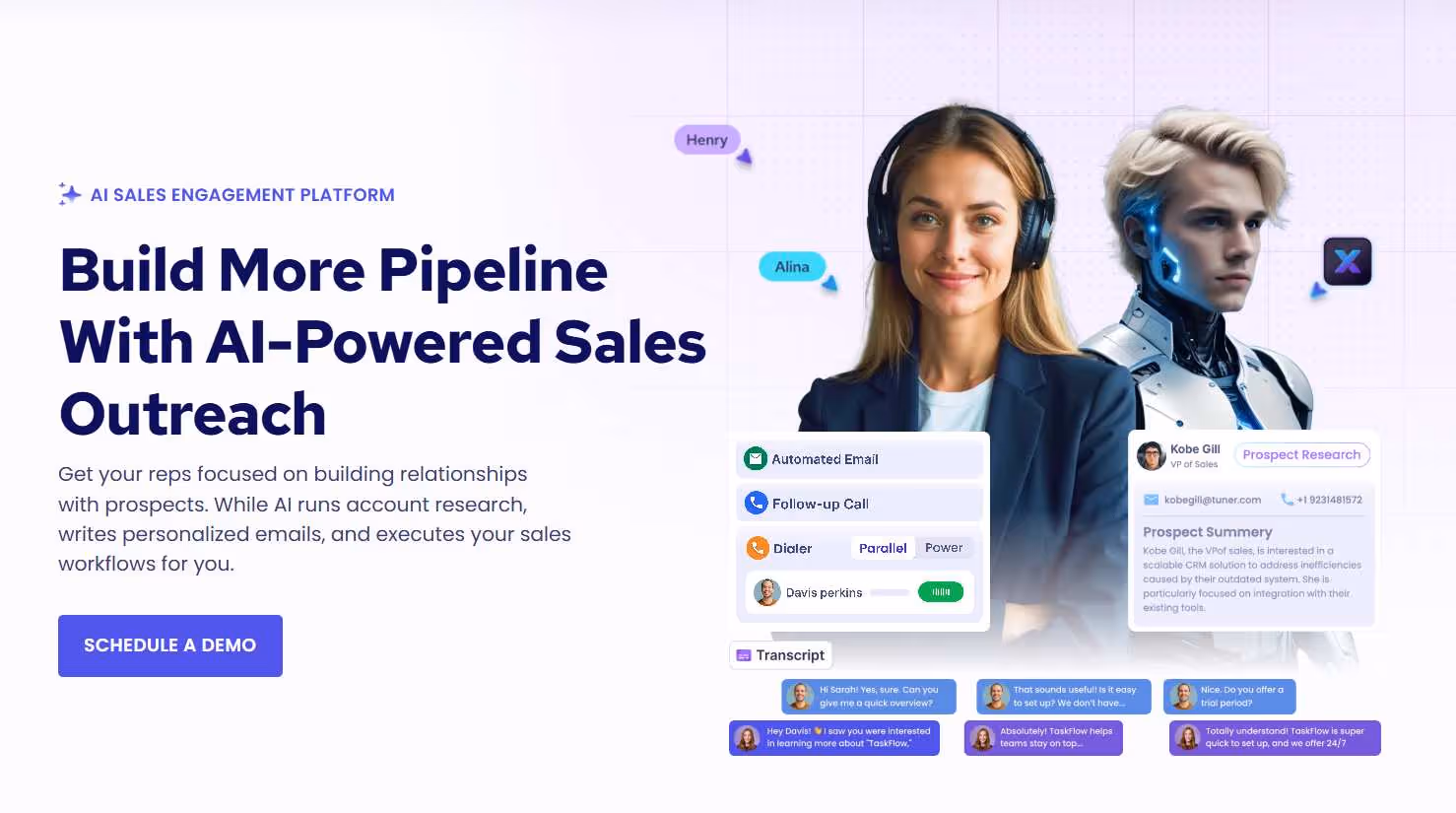 Klenty AI-powered sales outreach platform that builds more pipeline,
