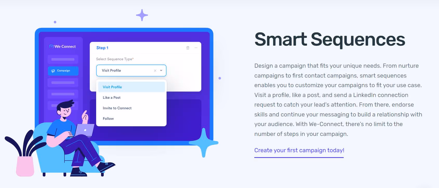 We-Connect smart sequences