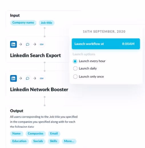 PhantomBuster campaigns