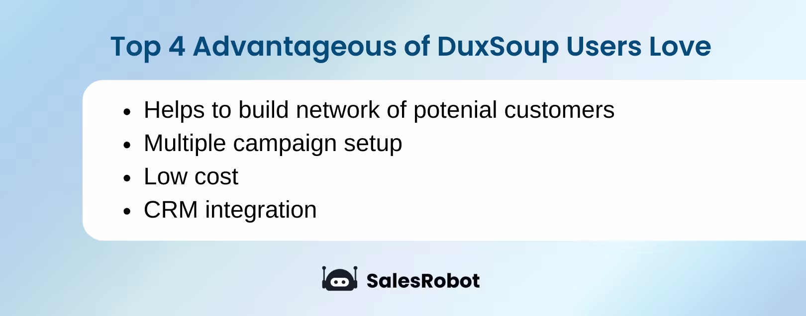 DuxSoup advantages