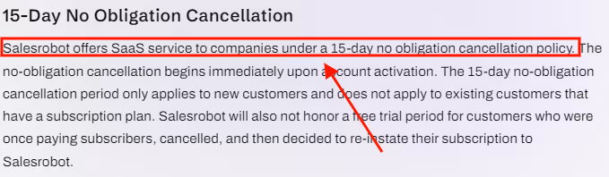 G2 review of Salesrobot