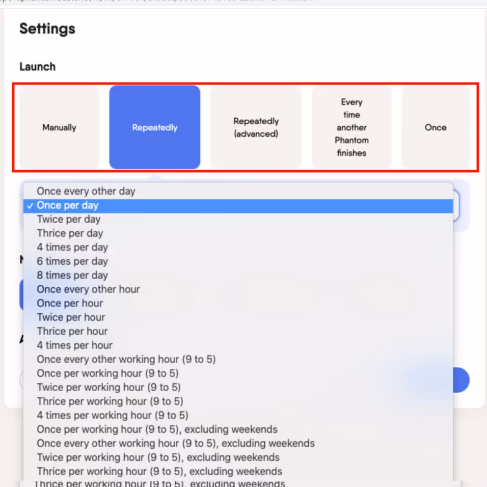 That you can customise your outreach sequence. 