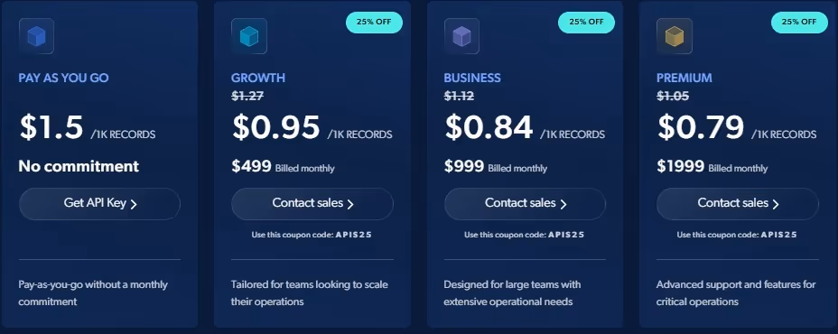 Brightdata scraping homepage