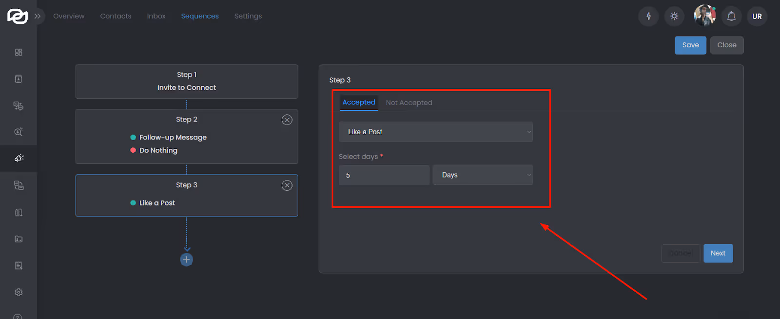 We-Connect smart sequences