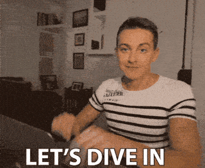 GIF of lets dive in
