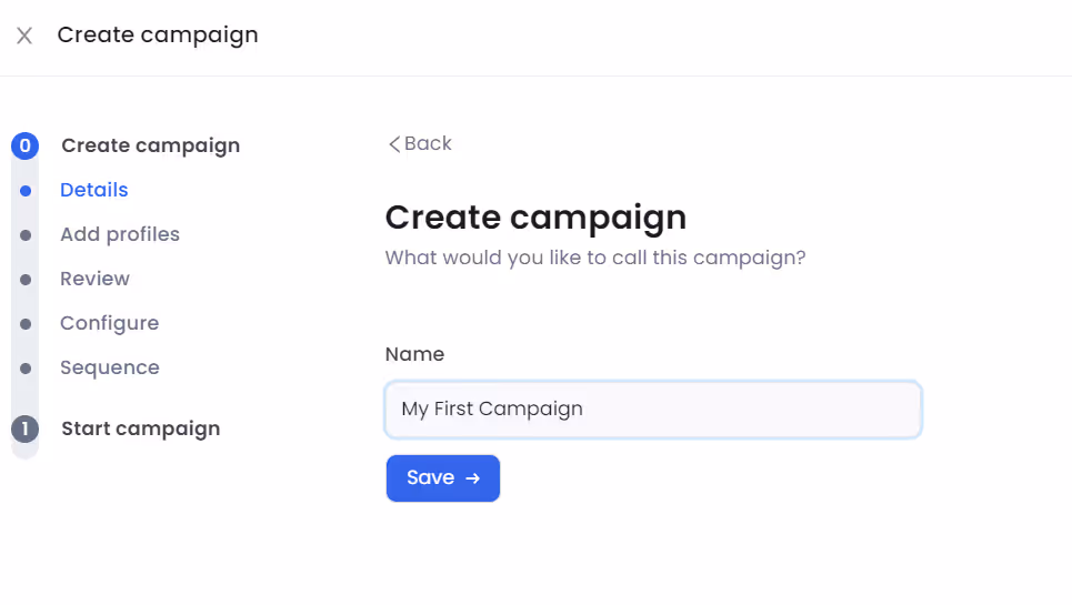 Salesrobot campaigns