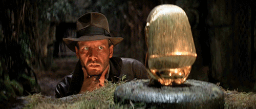 Indiana Jones thinking