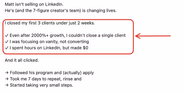 Specific results and metrics in recommendation