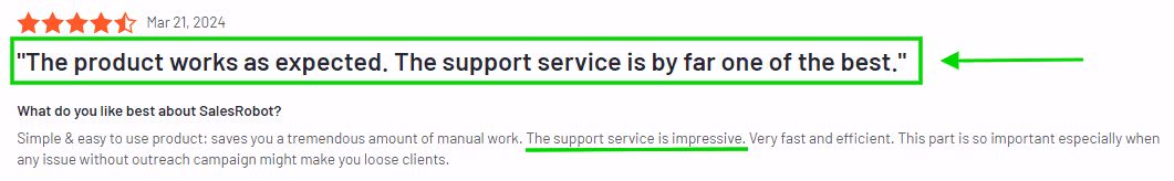 SalesRobot review