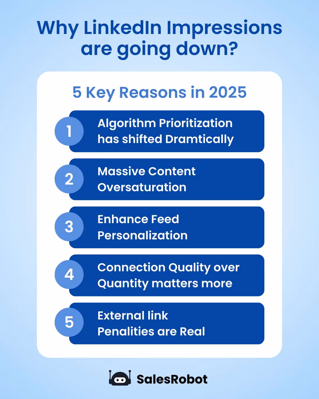 why your linkedin impressions might be going down in 2025