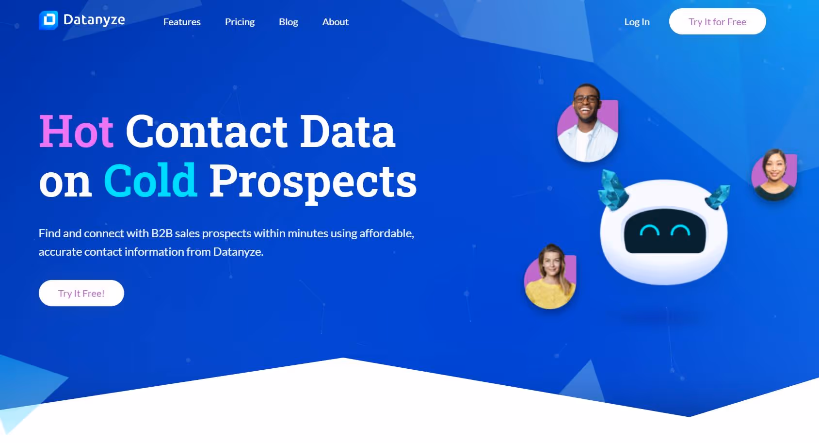 Datanyze Homepage