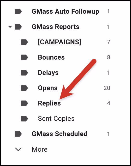 Selecting to send emails in GMass settings.