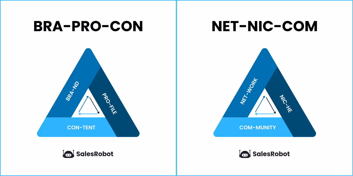 The Bra-Pro-Con Net-Nic-Com formula for a LinkedIn influencer