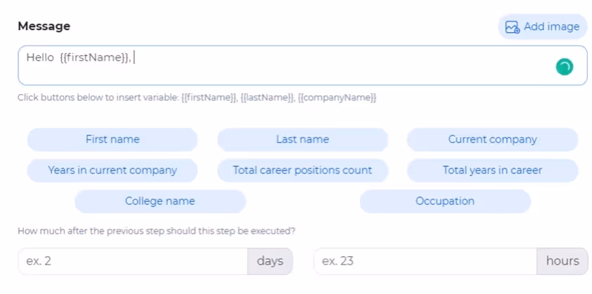 Skylead email template