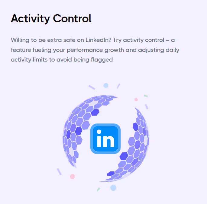 Activity control illustration