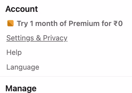 Step 1 to turn on follow button