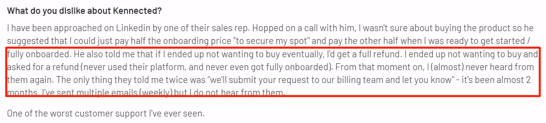 Kennected review on G2