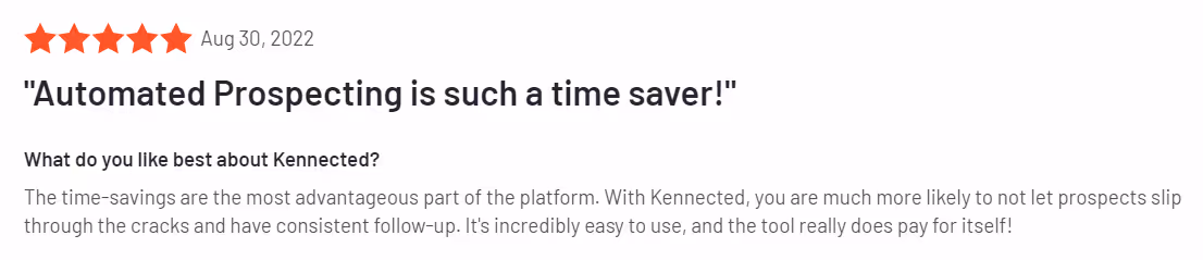 Kennected review on G2