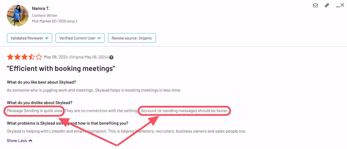 Skylead slow campaign customer review