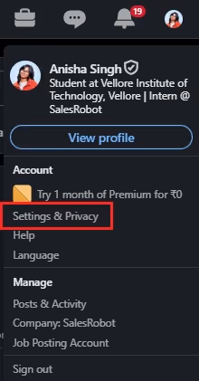 The first step in the process of enabling others to tag you.