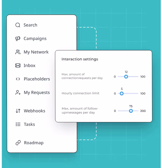 SalesRobot Interaction Settings