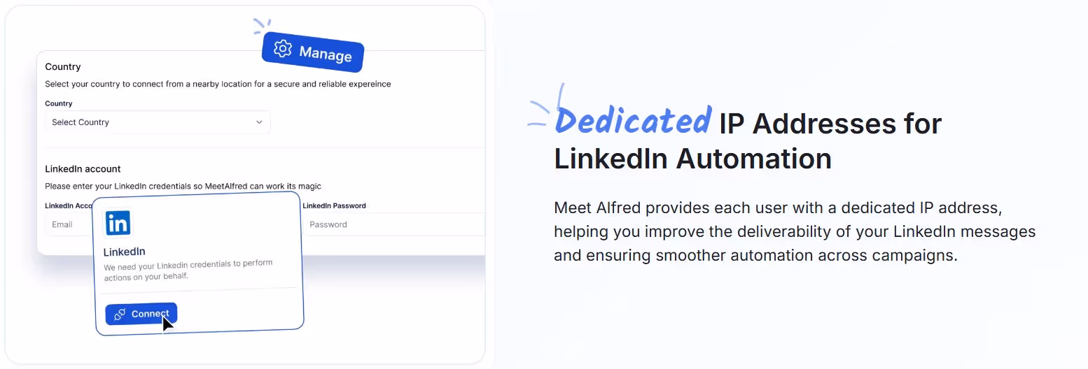 Dedicated IP Addresses for LinkedIn Automation.