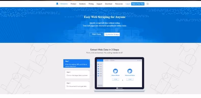 A pricing page for a lead generation tool, displaying Advanced, Professional, and Pay per lead plans.