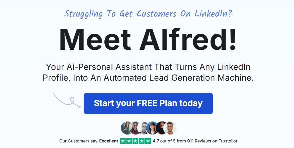 Meet Alfred homepage