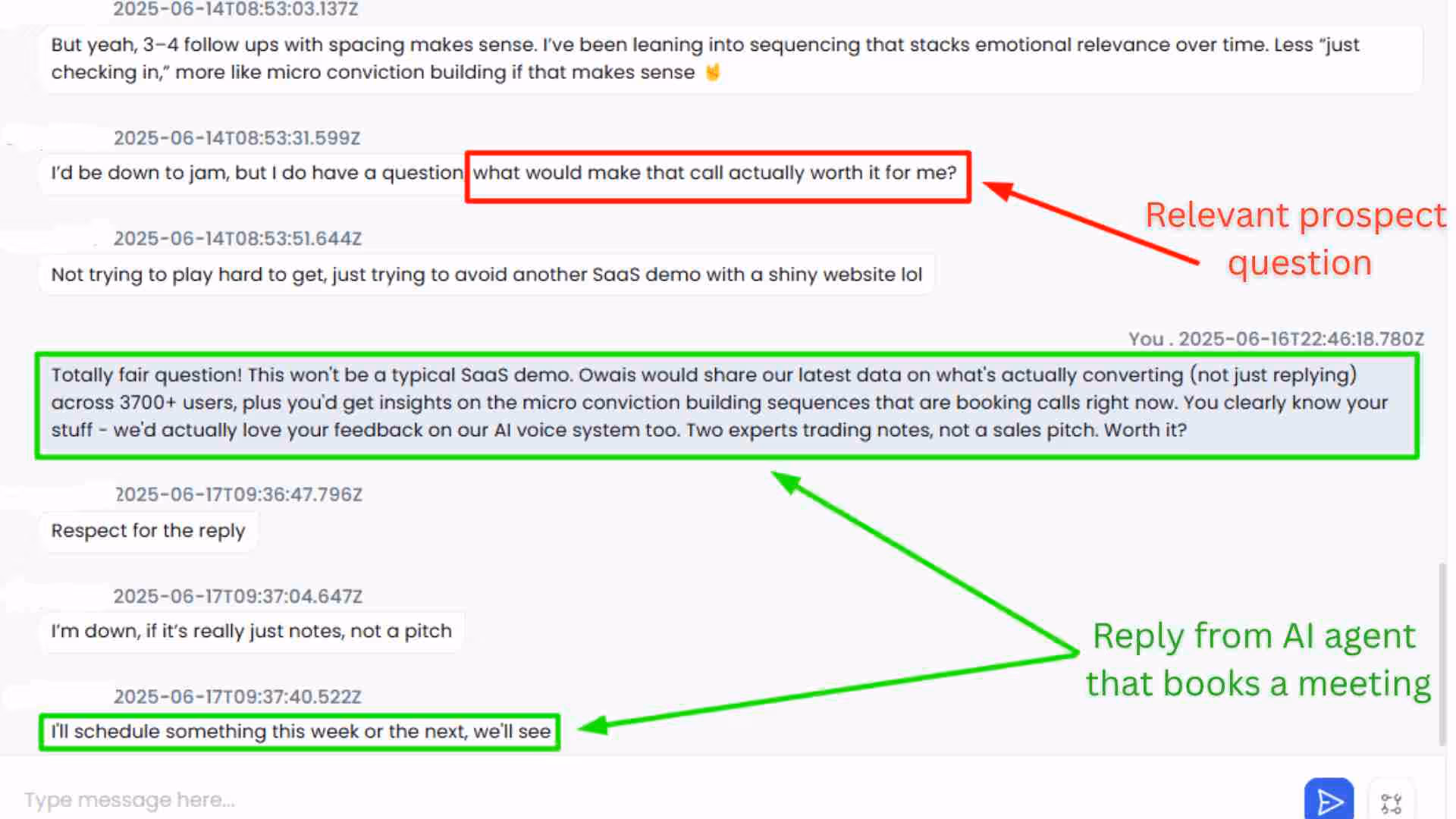 AI Appointment Setter in SalesRobot