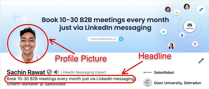 optimized linkedin profile