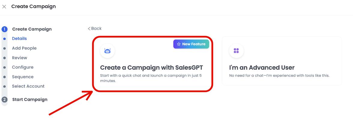 SalesGPT campaign