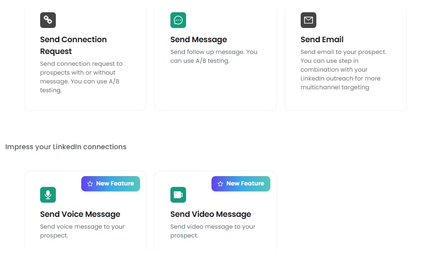 send voice and video notes in SalesRobot