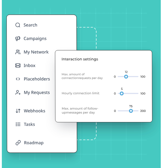 SalesRobot Interaction Settings