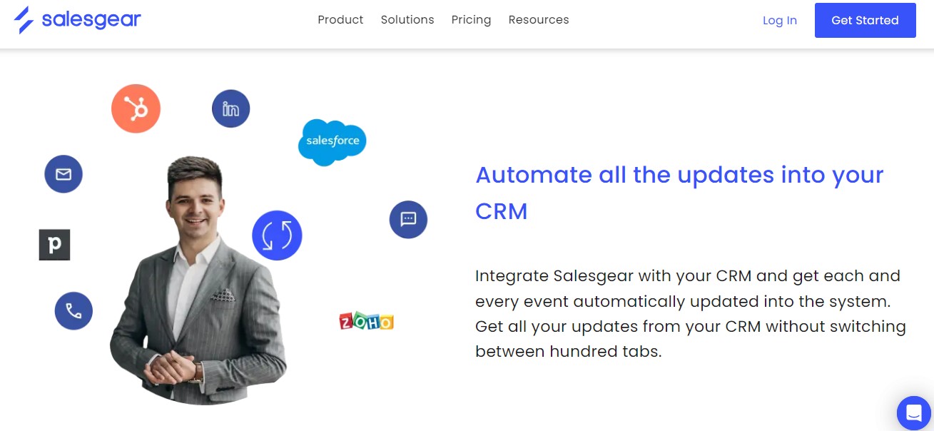 Salesgear CRM integrations