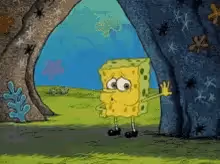 gif showing spongebob out of breath.