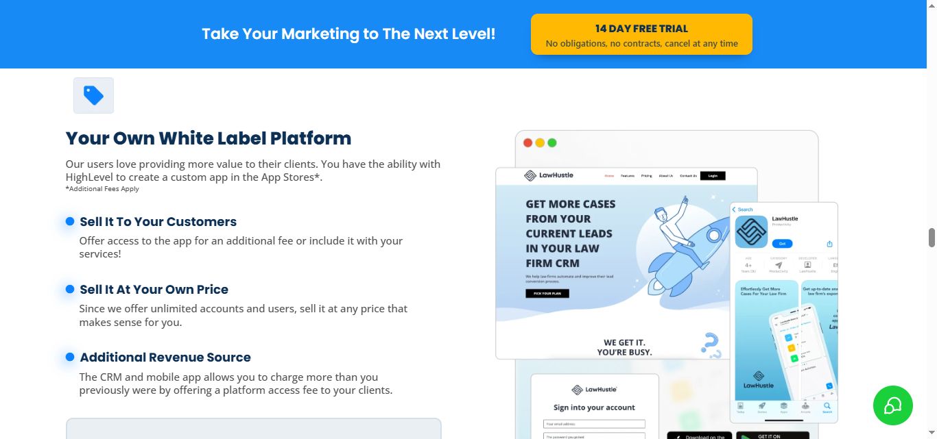 Whitelabel option of GoHighLevel