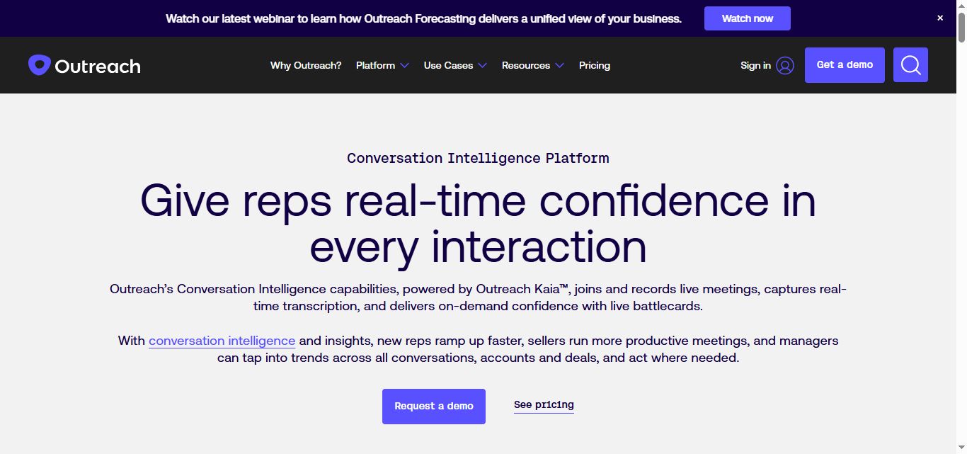 outreach conversation intelligence
