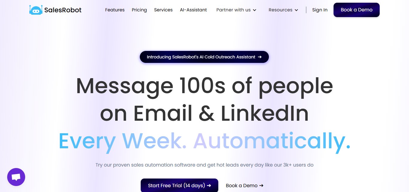 Message 100s of people on Email & LinkedIn Every Week. Automatically.
