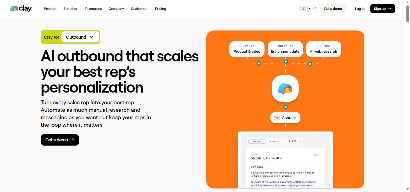 AI Personalization using Clay